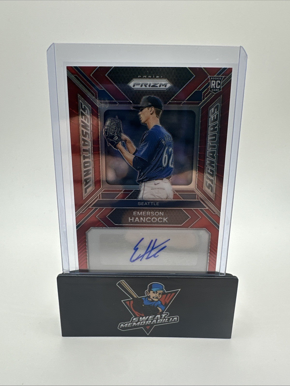 2024 Panini Prizm- Emerson Hancock(RC)-Sensational Signatures- Auto- Mariners
