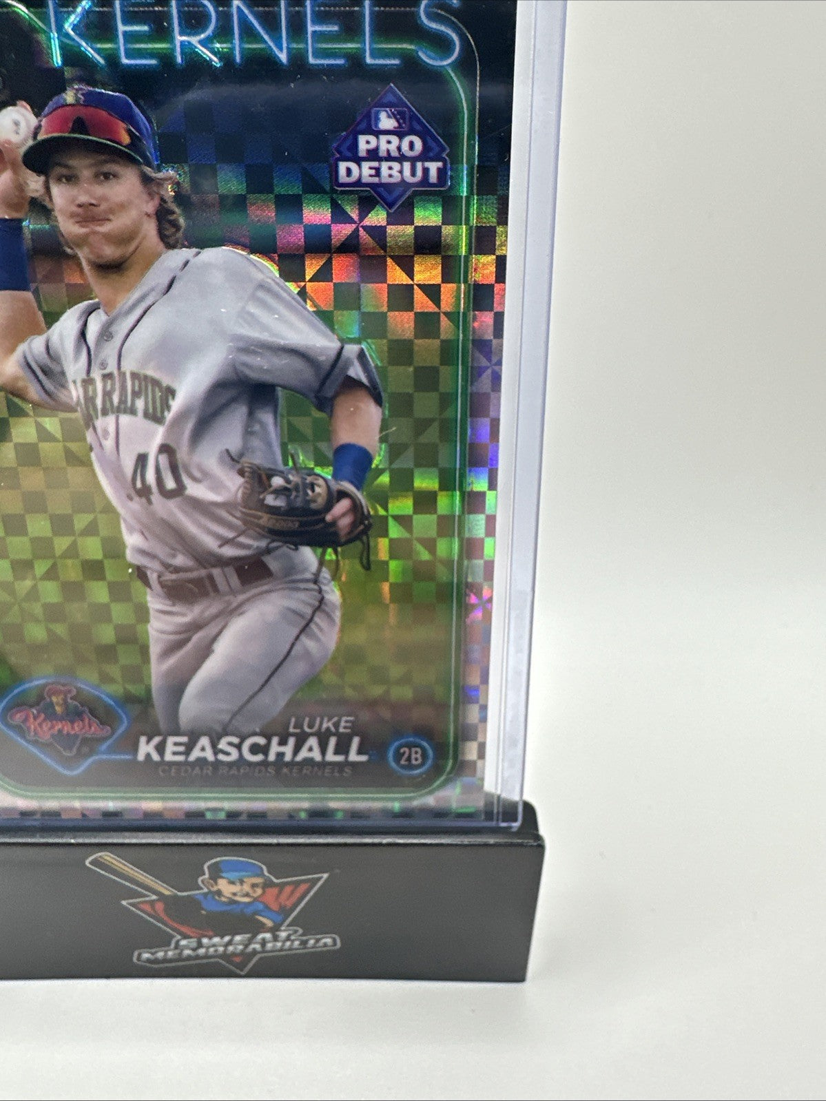 2024 Topps Pro Debut Luke Keaschall Chrome X-Fractor #PDC-125 Minnesota Twins