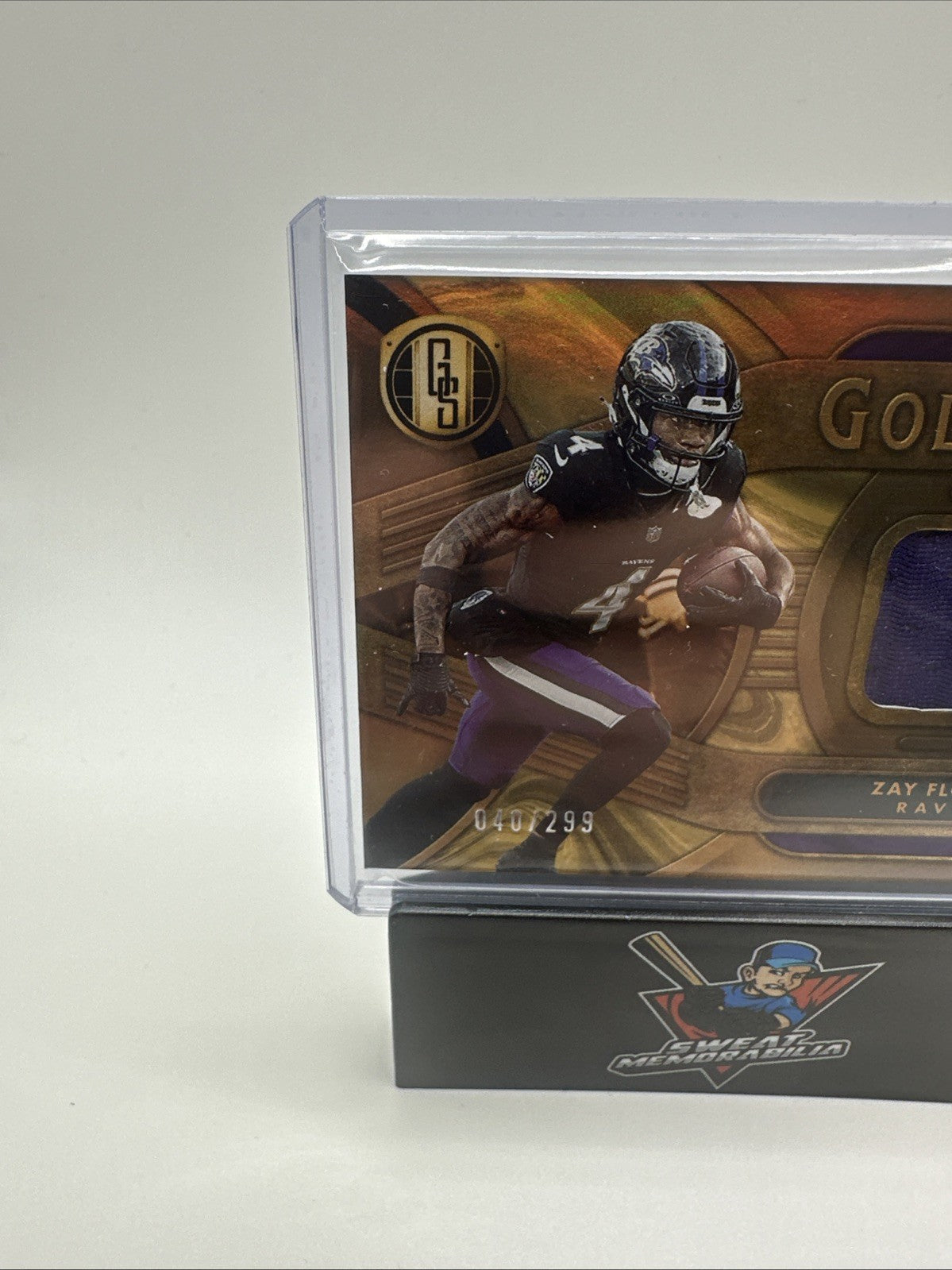 ZAY FLOWERS 2024 GOLD STANDARD ROSE GOLD GEAR PATCH /299