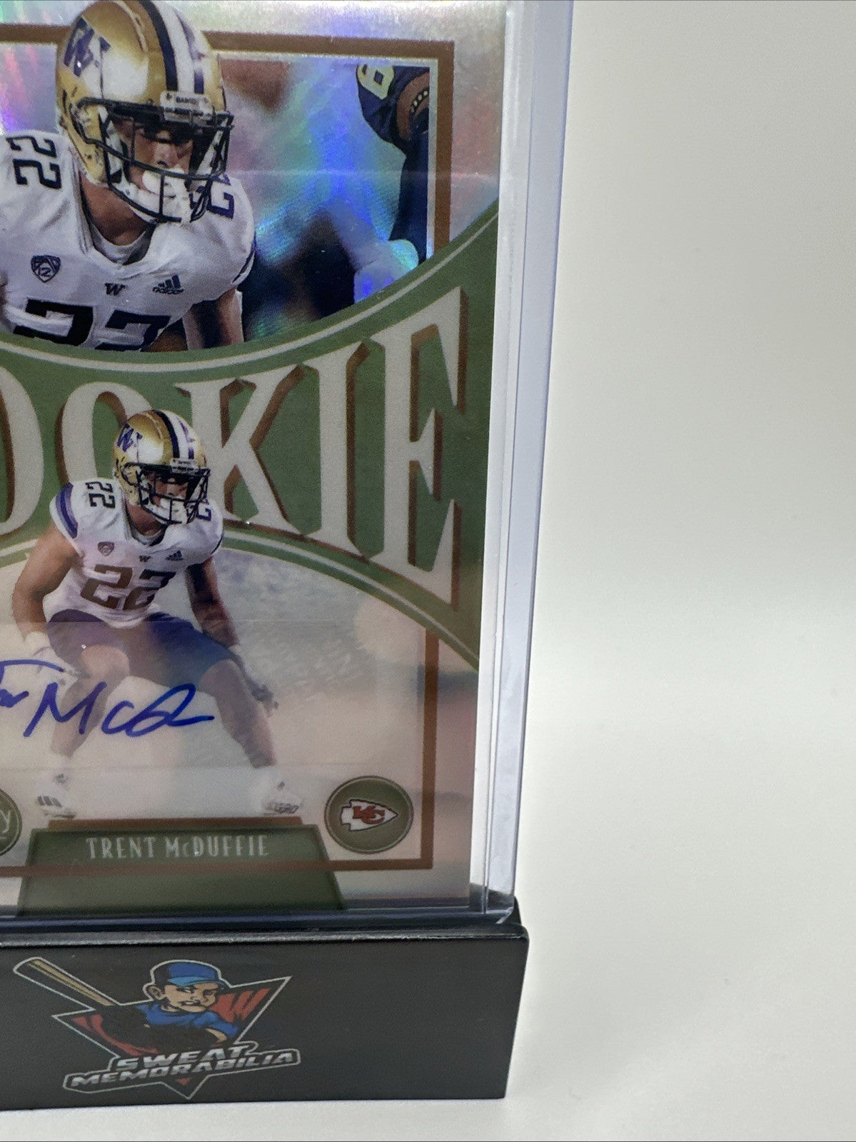 2022 Panini Legacy Trent McDuffie Silver Rookie Auto