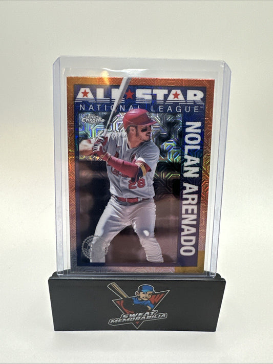 2025 Topps Series 2 Silver Pack Chrome Mojo Nolan Arenado 1990 ALL-STAR #90ASC-5