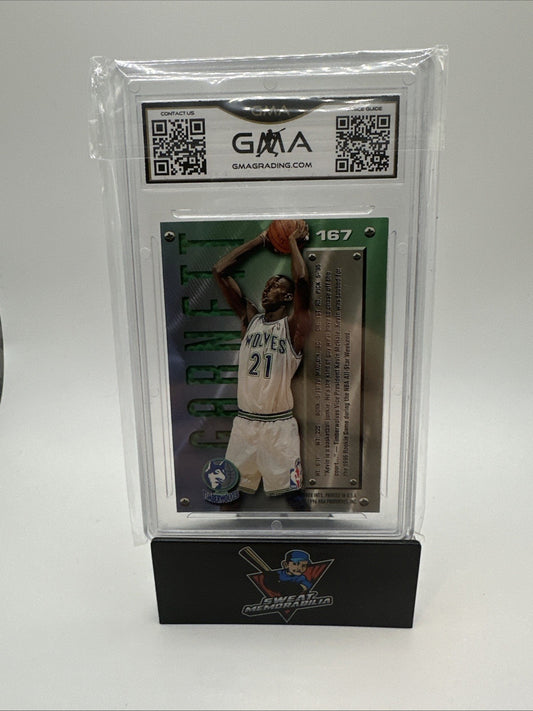1995-96 Fleer Metal #167 KEVIN GARNETT  RC/Rookie  HOF Timberwolves  GMA 9