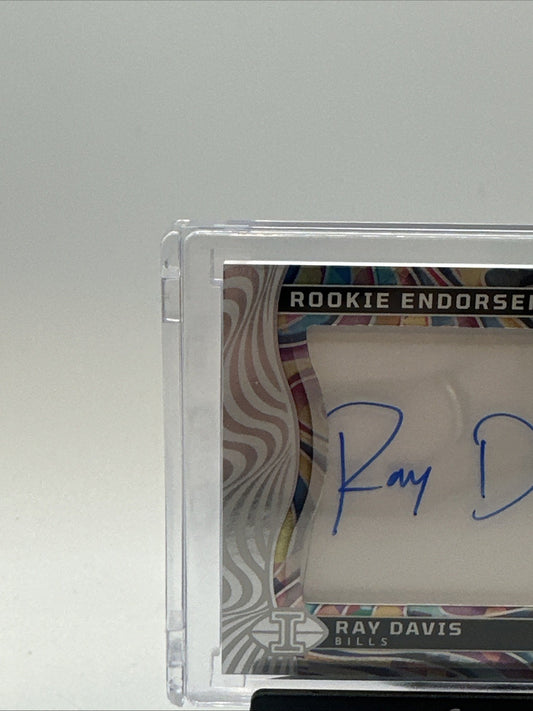 2024 PANINI ILLUSIONS RAY DAVIS AUTOGRAPH ROOKIE ENDORSEMENTS /199