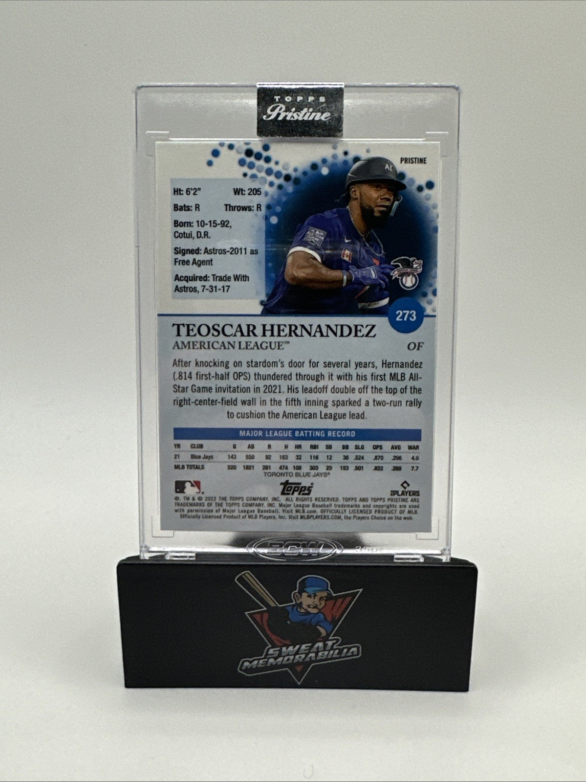 2022 Topps Pristine - #273 Teoscar Hernandez