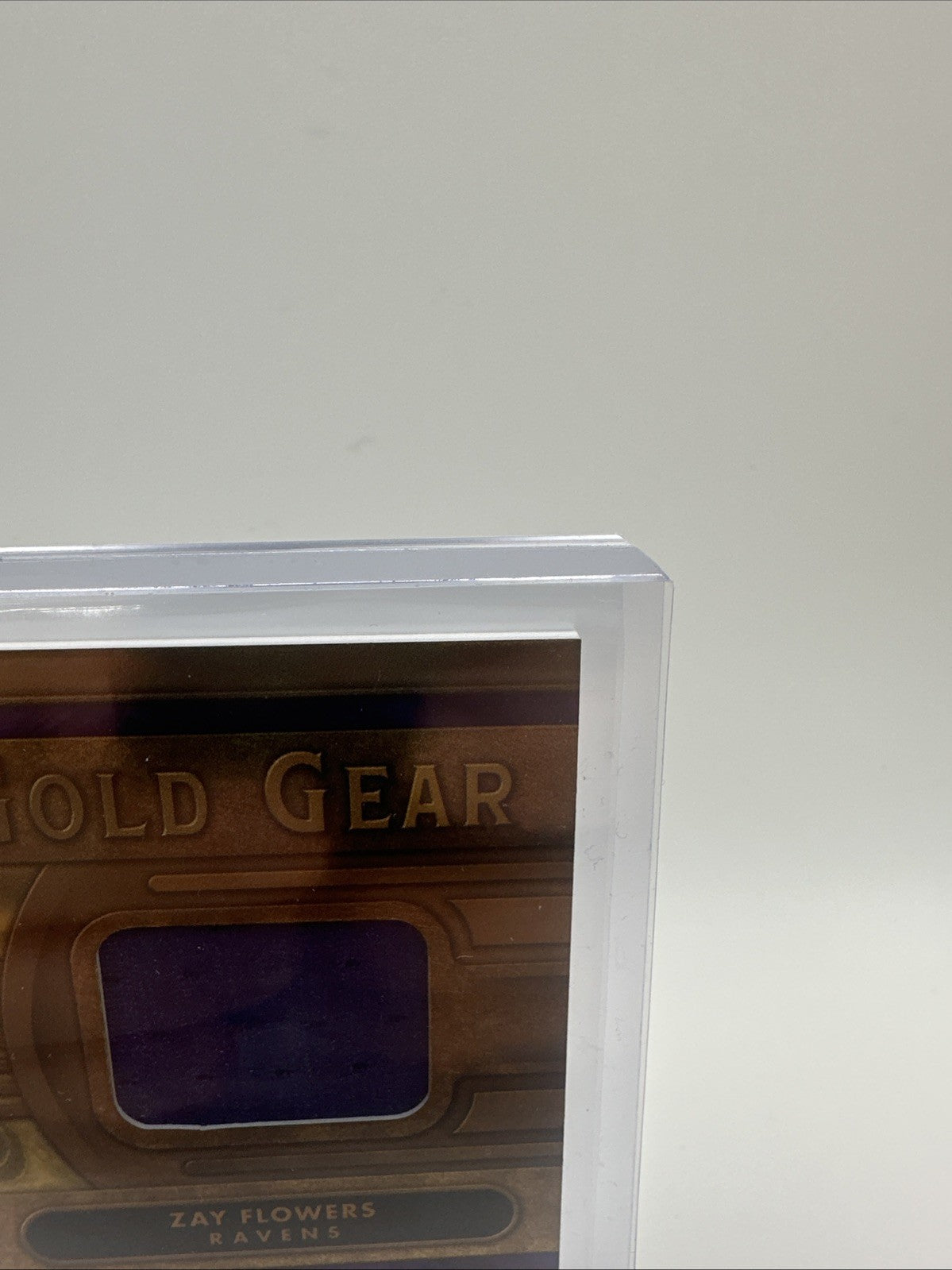 ZAY FLOWERS 2024 GOLD STANDARD ROSE GOLD GEAR PATCH /299