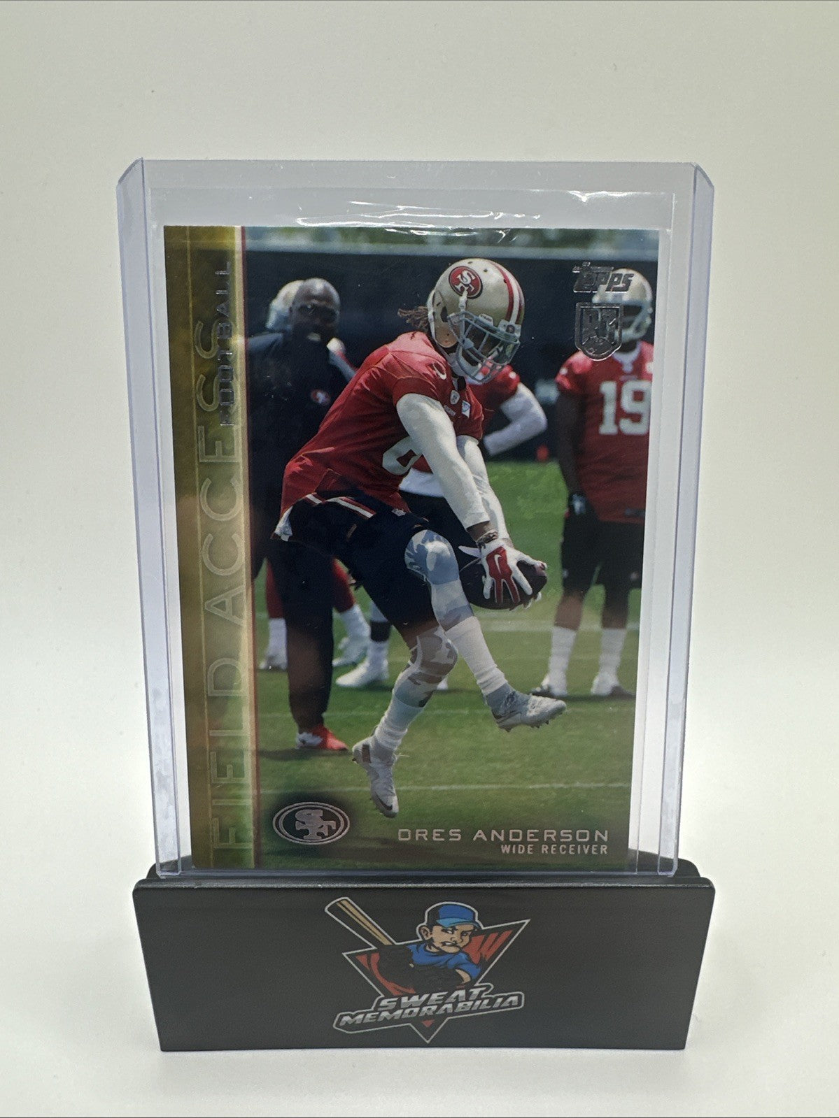2015 Topps Chrome Rookie Auto  #44 DRES ANDERSON  RC