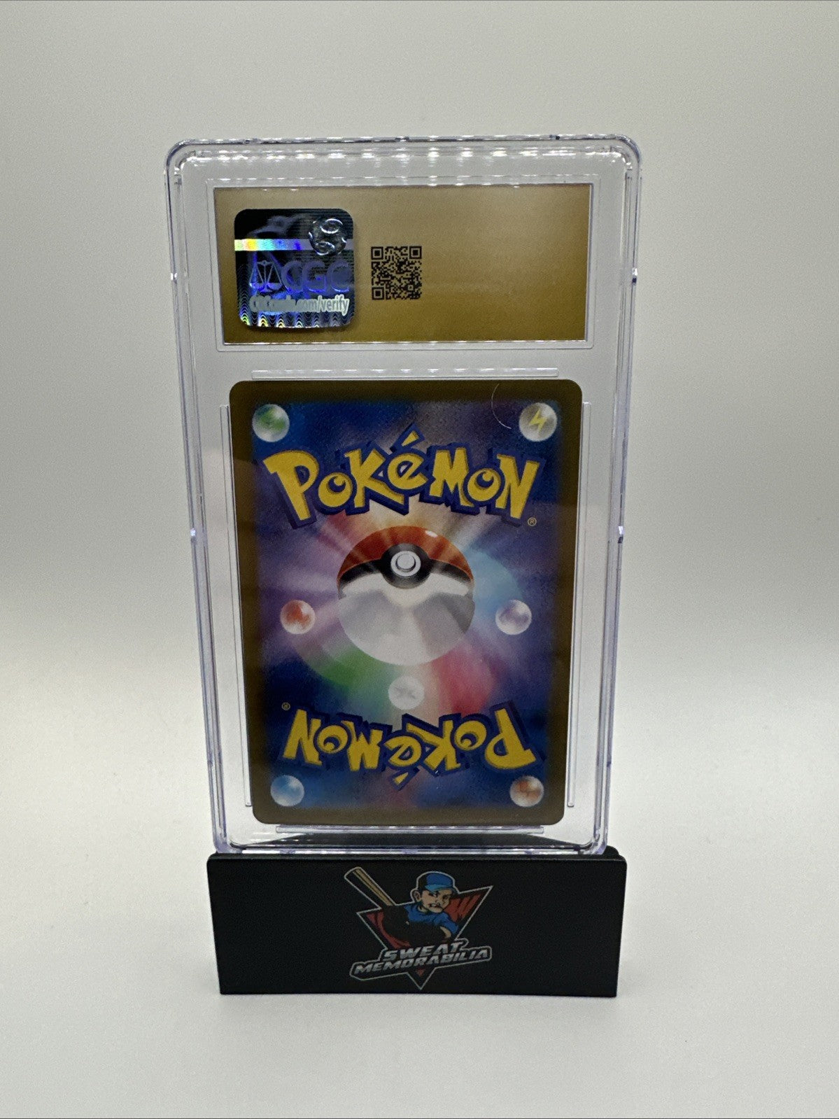 CGC 10 PRISTINE Pokemon Japanese Garbodor PokeBall Reverse Holo 095/187 sv8a