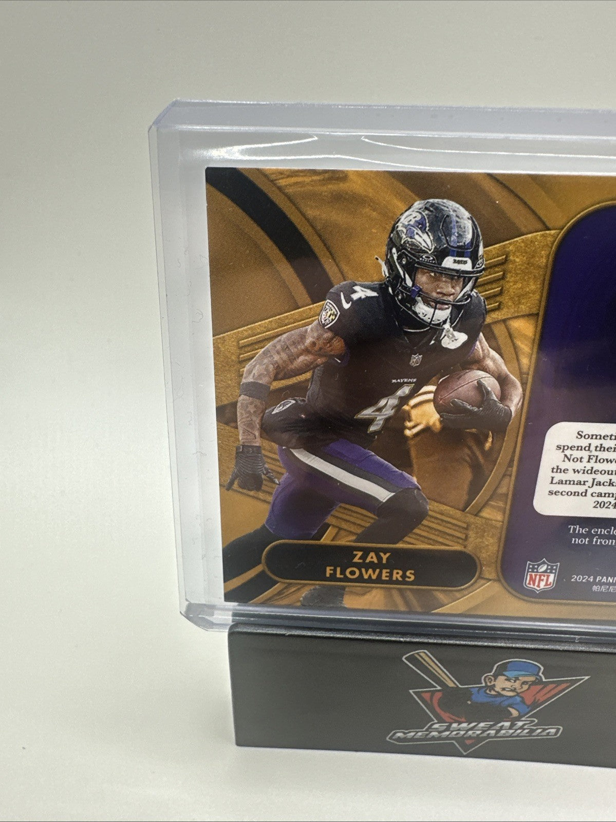 ZAY FLOWERS 2024 GOLD STANDARD ROSE GOLD GEAR PATCH /299