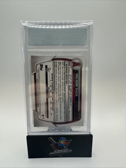 2023 1st Bowman Chrome NELSON RADA Lava Refractor /399 #BCP-132 GMG 10 GEM MINT