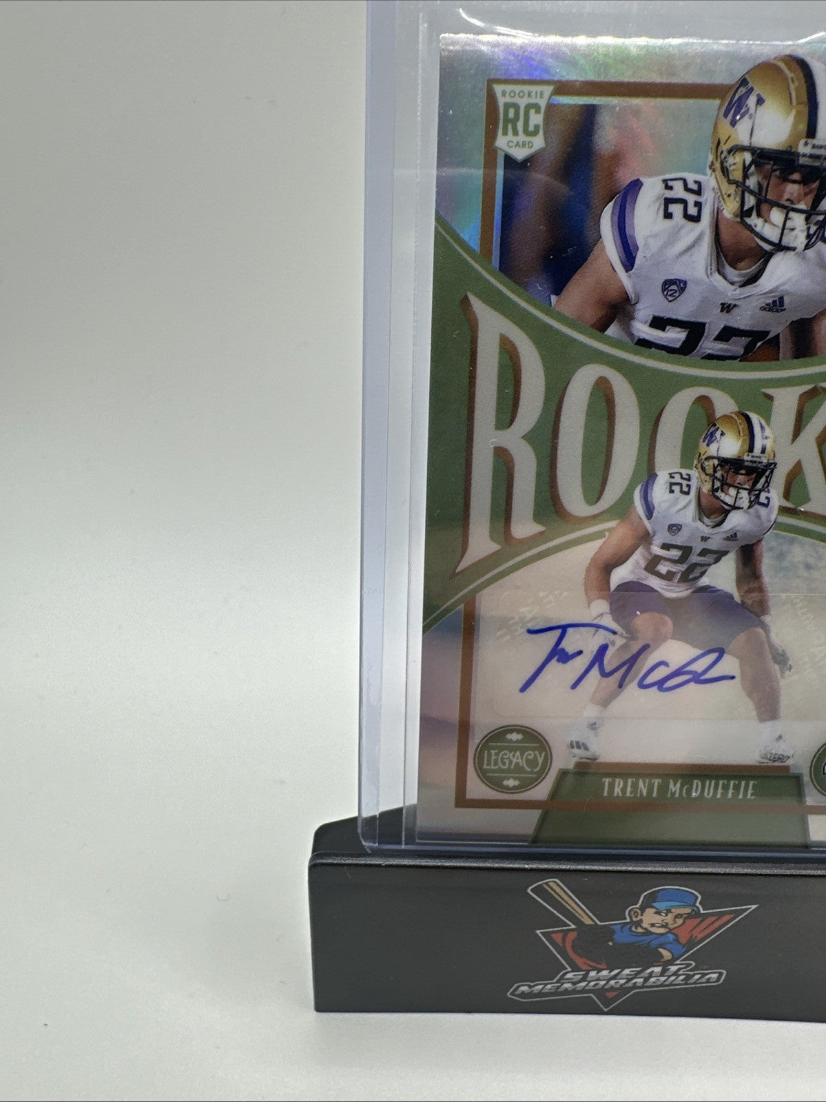 2022 Panini Legacy Trent McDuffie Silver Rookie Auto