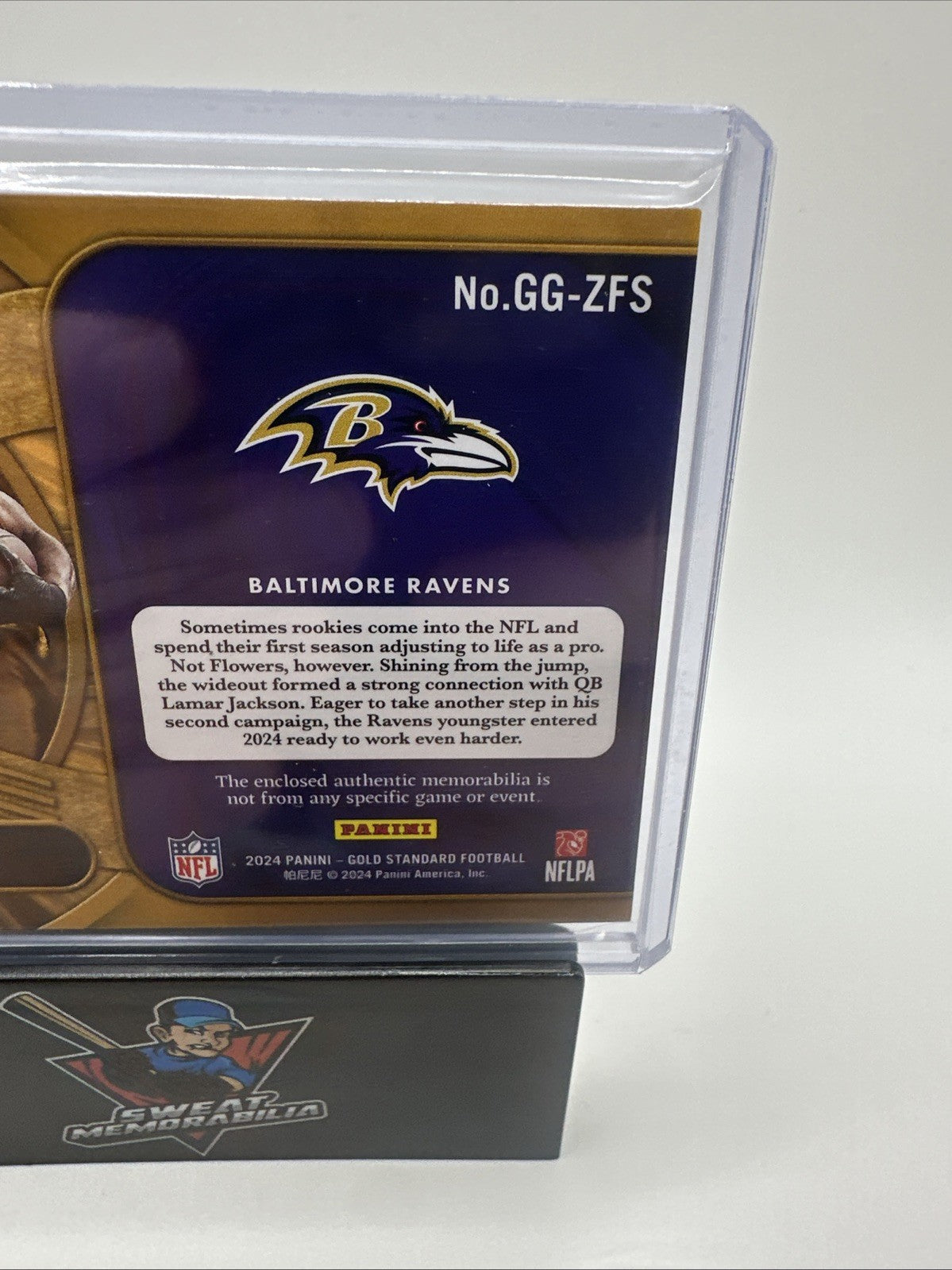 ZAY FLOWERS 2024 GOLD STANDARD ROSE GOLD GEAR PATCH /299