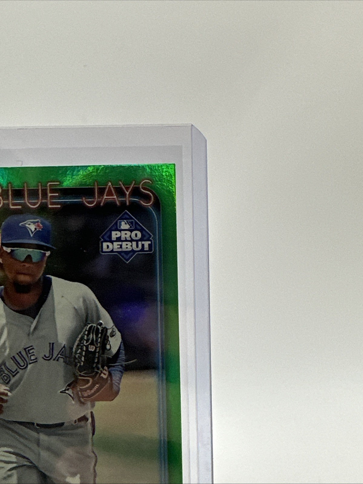 2024 Topps Pro Debut Emmanuel Bonilla Green Foil # 93/99. FCL Blue Jays