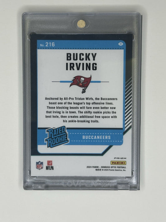 2024 Panini Donruss Optic Bucky Irving Rated Rookie #216 Purple Prizm