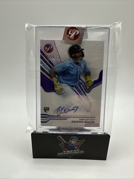 2024 Topps Pristin Osleivis Basabe Purple Refractor Auto /99