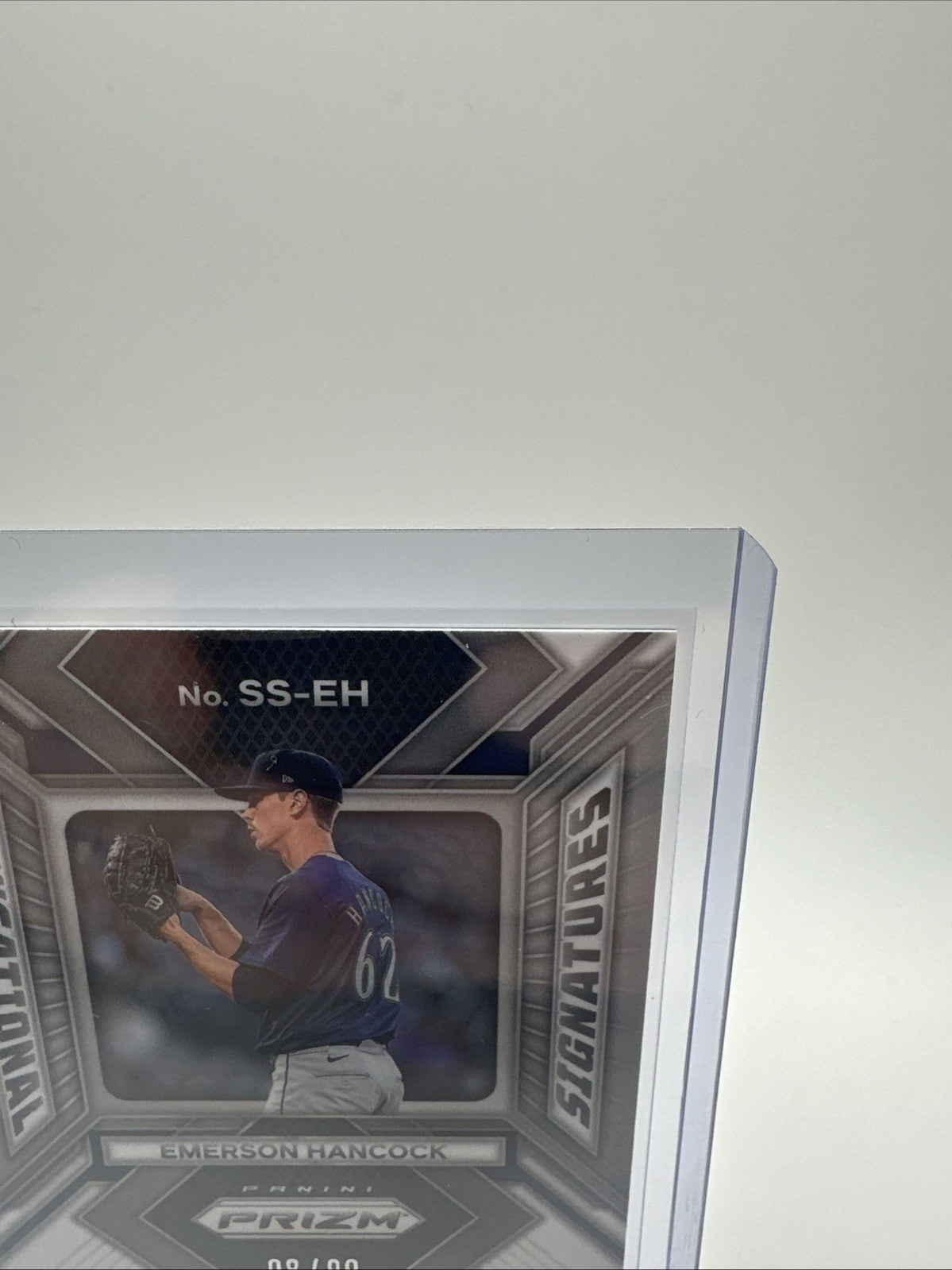 2024 Panini Prizm- Emerson Hancock(RC)-Sensational Signatures- Auto- Mariners