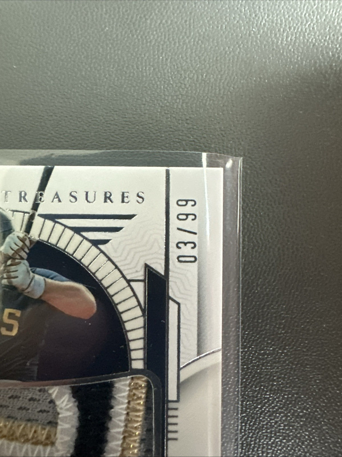 2024 Brock Wilken National Treasures Baseball Patch Auto /99
