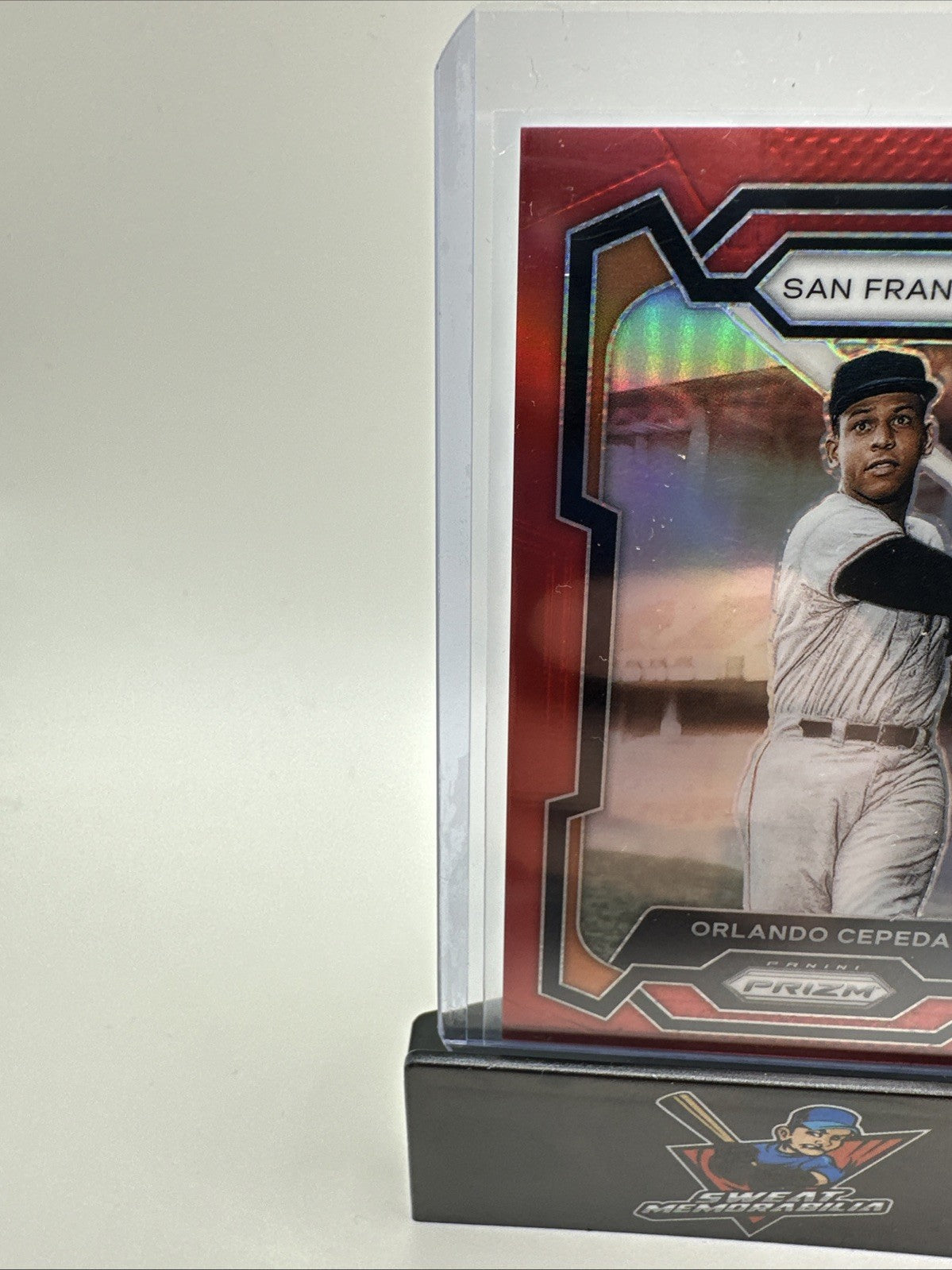 Orlando Cepeda 2024 Panini Prizm Baseball Red Ruby Wave Prizm #51