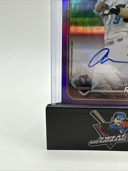 2024 topps pro debut alberto rios auto purple 160 /299