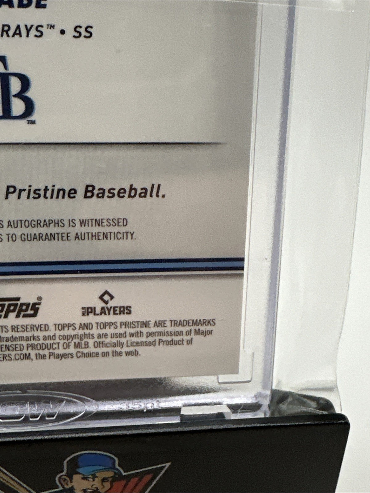 2024 Topps Pristin Osleivis Basabe Purple Refractor Auto /99