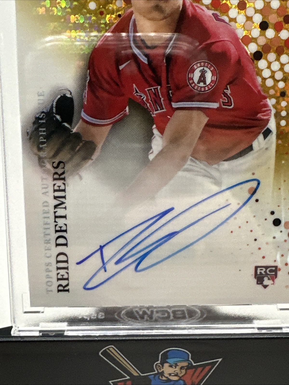 Reid Detmers Rookie RC Auto /50 2022 Topps Pristine Autographs Refractor Angels