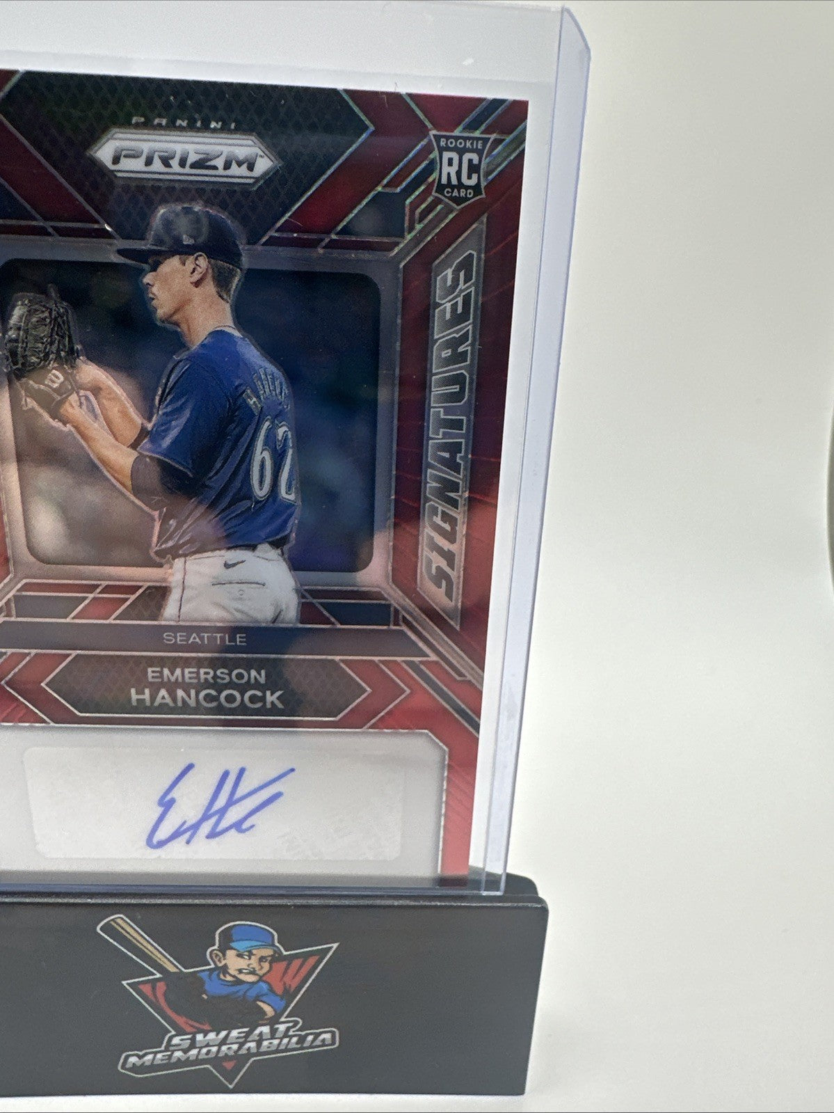 2024 Panini Prizm- Emerson Hancock(RC)-Sensational Signatures- Auto- Mariners