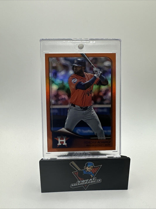 2025 Topps Flagship - Yordan Alvarez #64 Orange 16/25