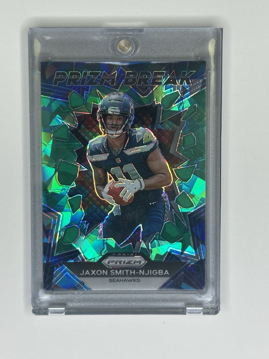 2023 Panini Prizm Jaxon Smith Njigba Prizm Break Green #PB-2