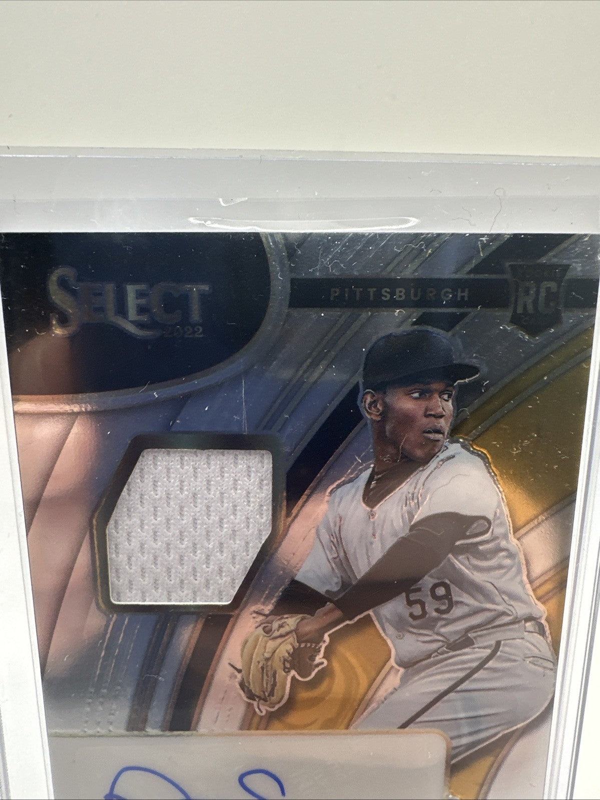 2022 Panini Select Roansy  Contreas Autographed Relic Rookie Card /299