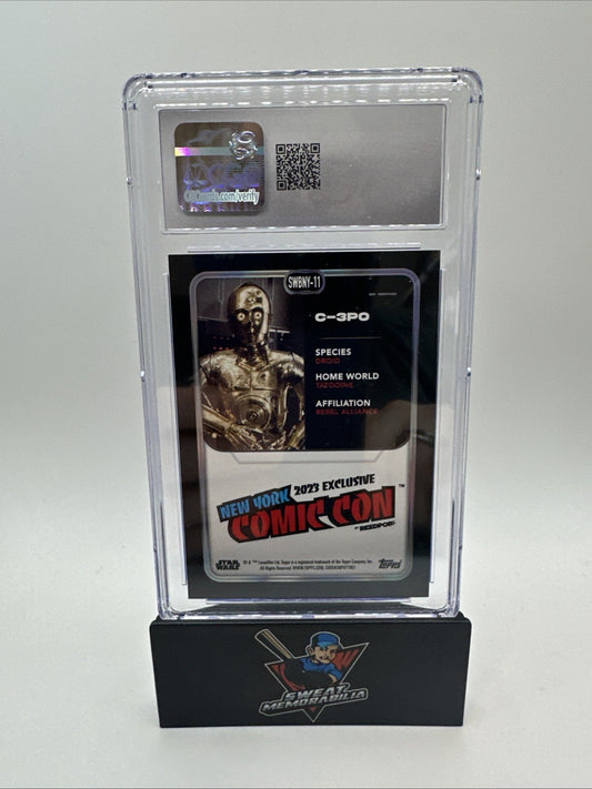 C-3PO 2023 Star Wars High Tek NY Comic Con Exclusive -Blue CGC 8