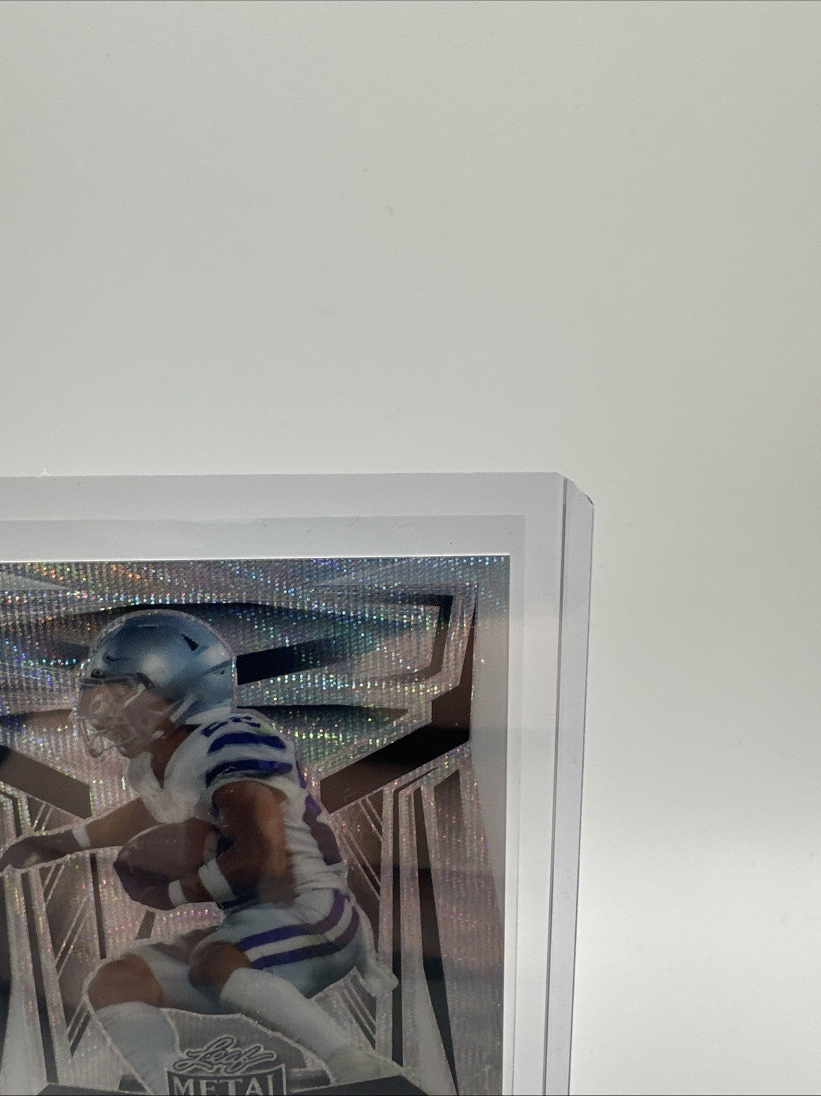 2023 leaf metal deuce vaughn. Red White And Blue 2/3. Kansas state. DAL Cowboys