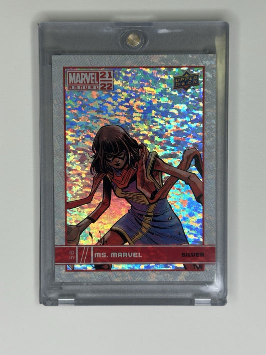 2021-2022 Upper Deck Marvel Annual Ms. Marvel #56 Scatter Prizm