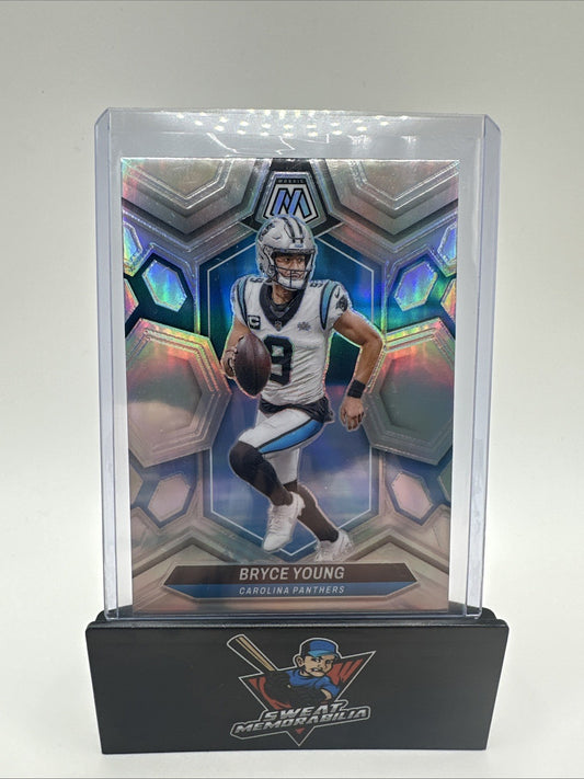 2024 Panini Mosaic #29 Bryce Young Silver Silver Prizm
