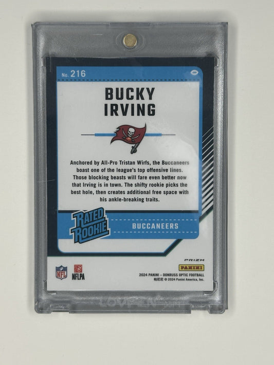 2024 Panini Donruss Optic Bucky Irving Rated Rookie #216 Prizm