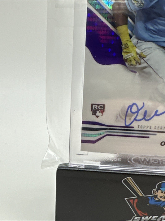 2024 Topps Pristin Osleivis Basabe Purple Refractor Auto /99