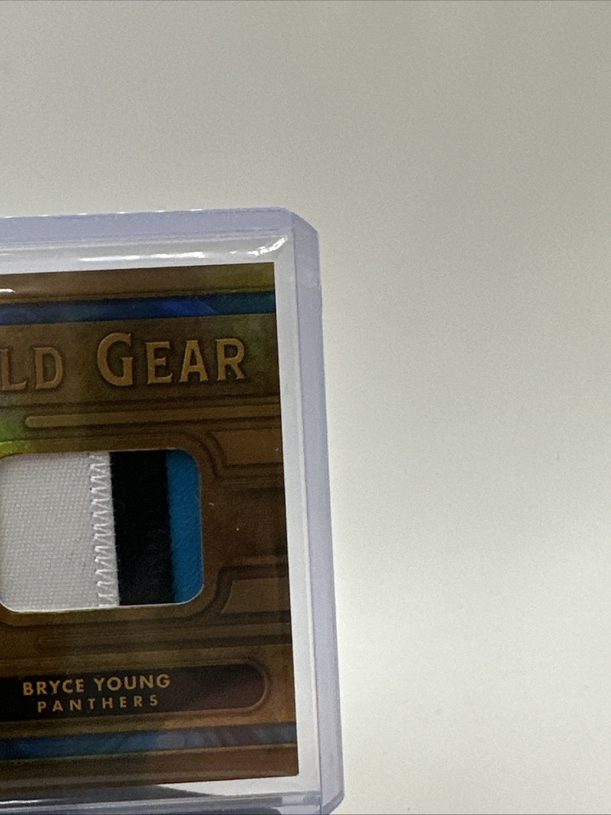 2024 Gold Standard Bryce Young Gold Gear 3 Color Patch 11/24 Panthers