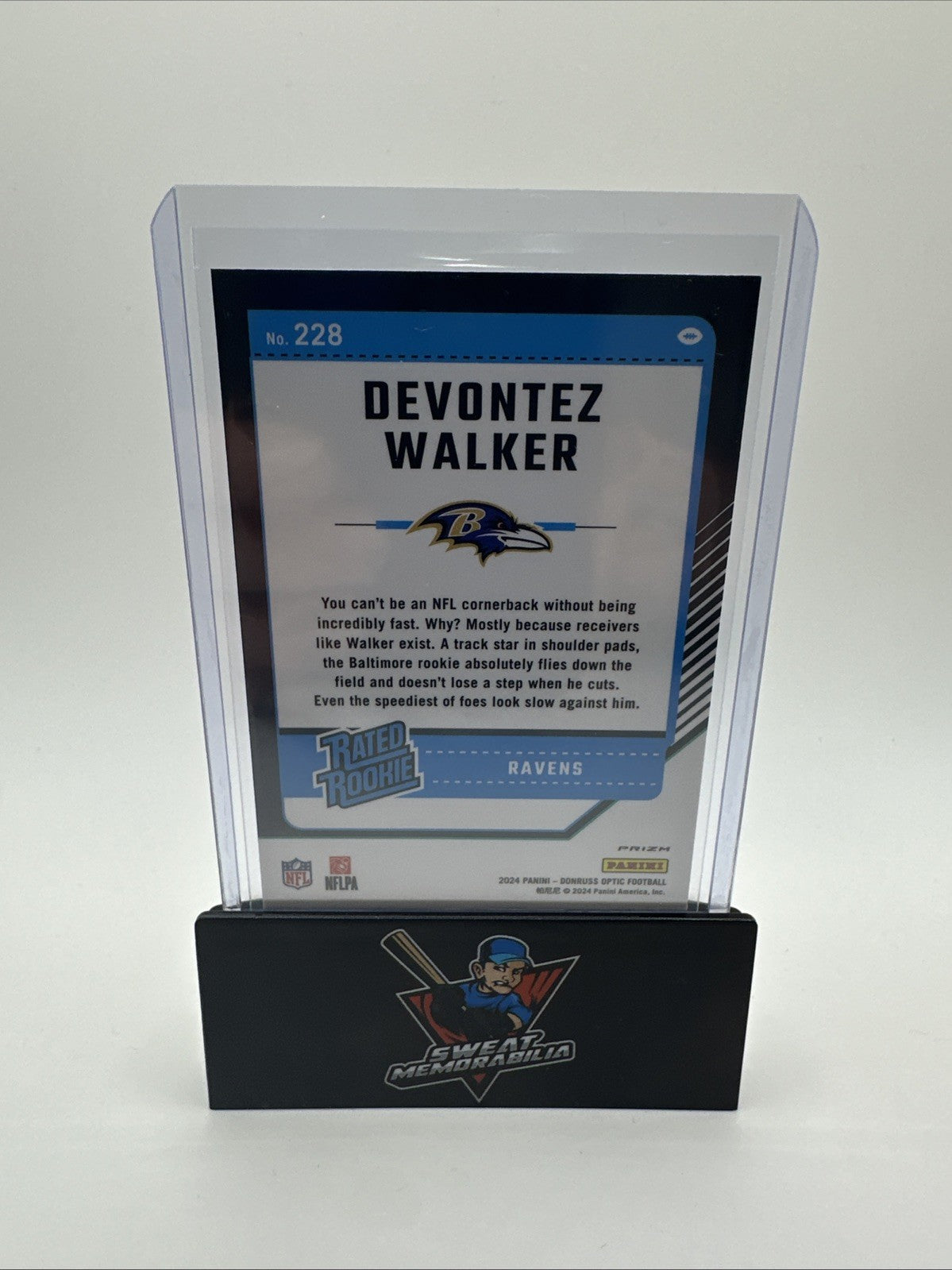 2024 Donruss Optic Rated Rookies Preview Holo #345 Devontez Walker