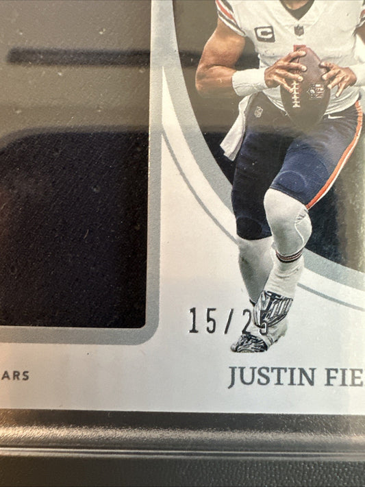 2023 Panini Immaculate Collection - Memorabilia Justin Fields RPA 15/25 Auto