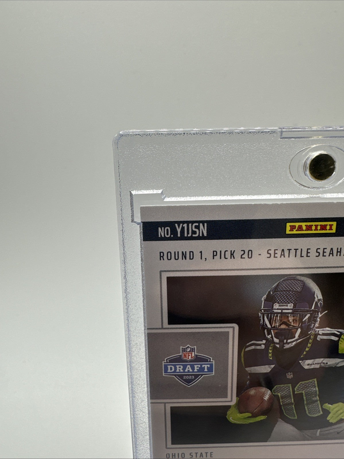2023 Luminance RC Football Jaxon Smith-Njigba Auto Rookie Y1-JSN RC Seahawks