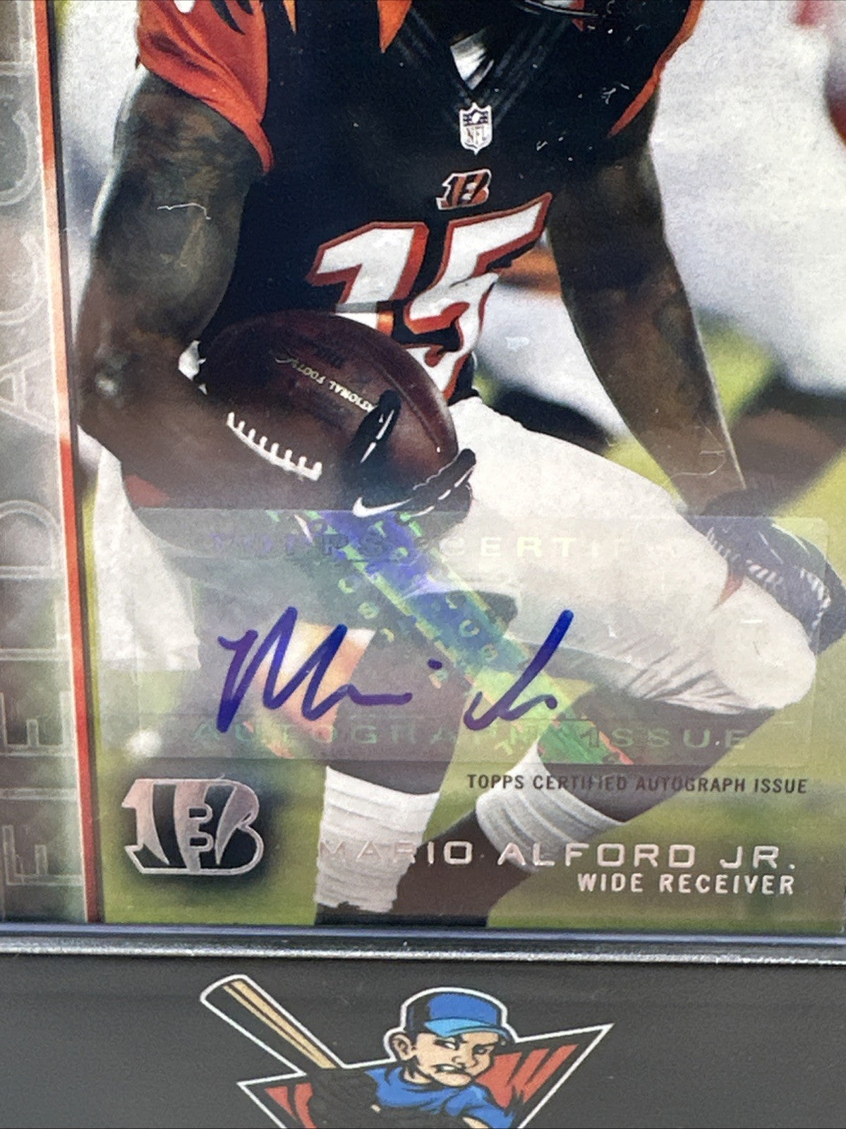 2015 Topps Field Access Autographs #94 Mario Alford Jr.