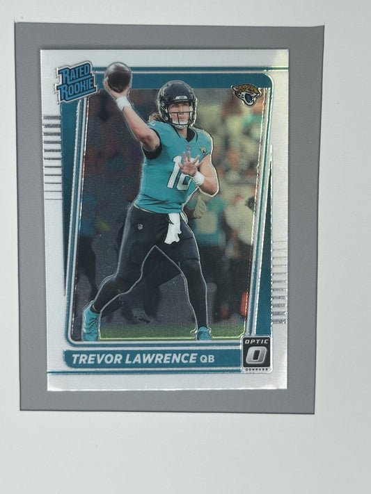 2021 Panini Donruss Optic Trevor Lawrence Rated Rookie RC