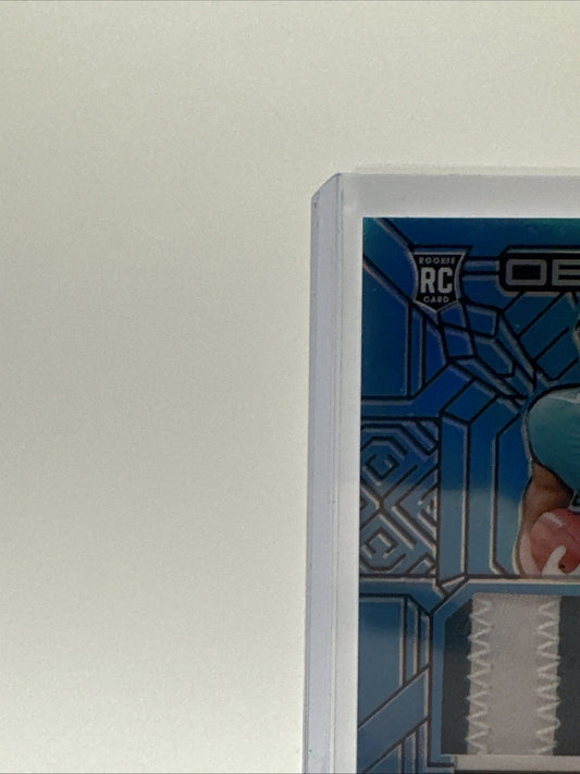 Brian Thomas Jr. 2024 Obsidian RPA Blue 23/25 Auto Dual Patch. Nice Patches!!!