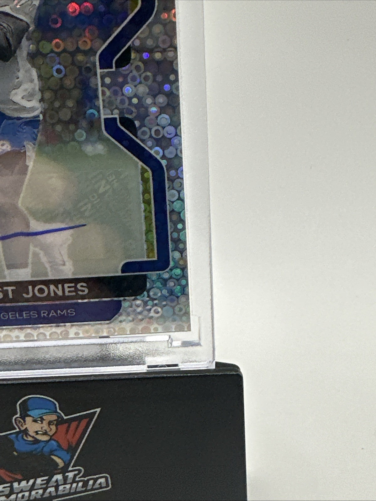 ERNEST JONES 2021 PANINI PRIZM SILVER DISCO NO HUDDLE ROOKIE AUTO RC #421