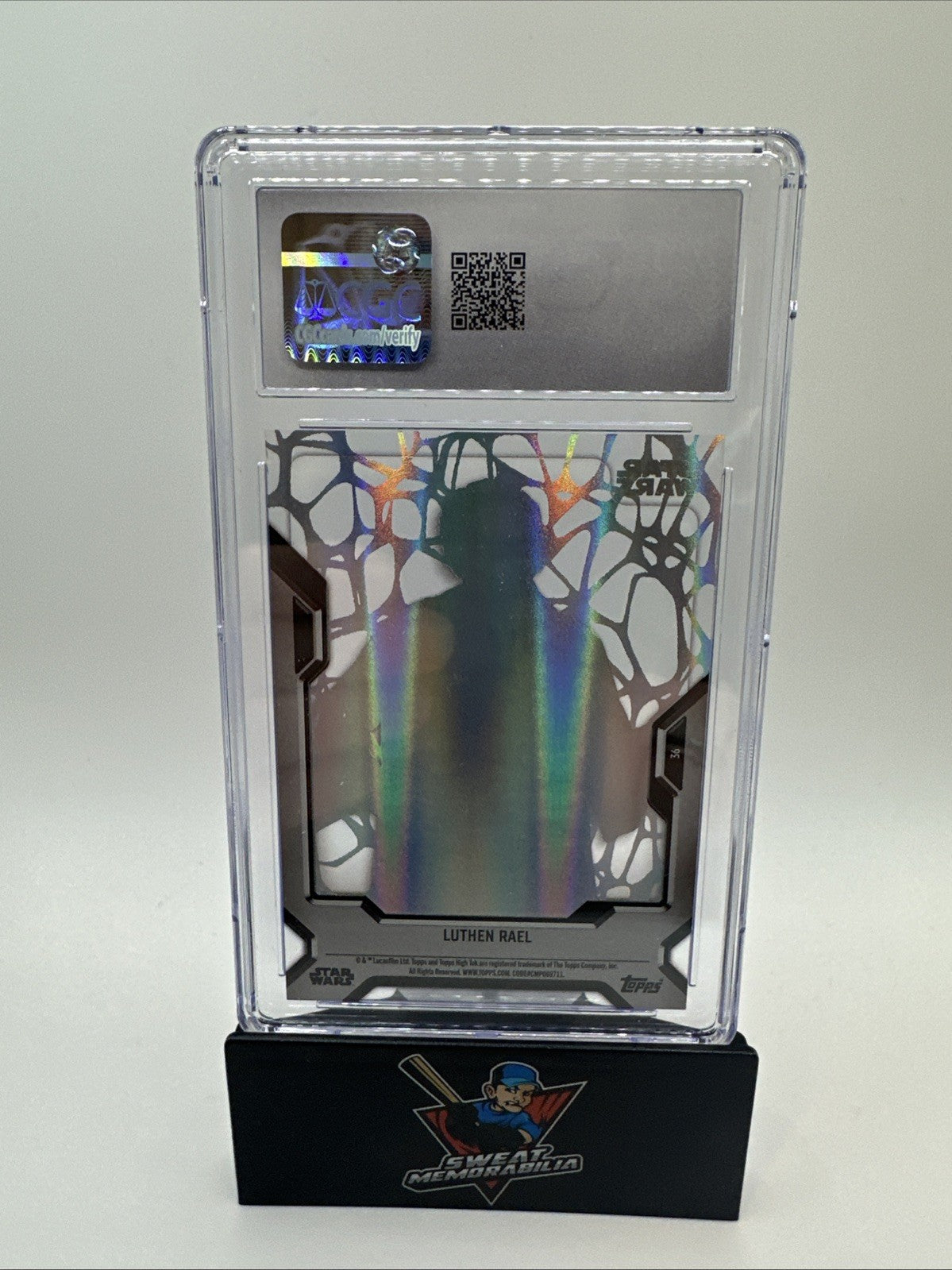 Luthen Rael 2023 Topps Star Wars High Tek Web CGC 8