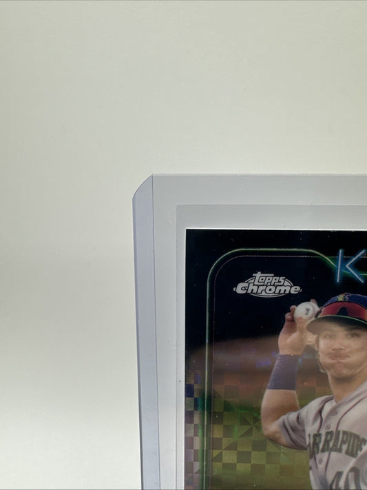 2024 Topps Pro Debut Luke Keaschall Chrome X-Fractor #PDC-125 Minnesota Twins