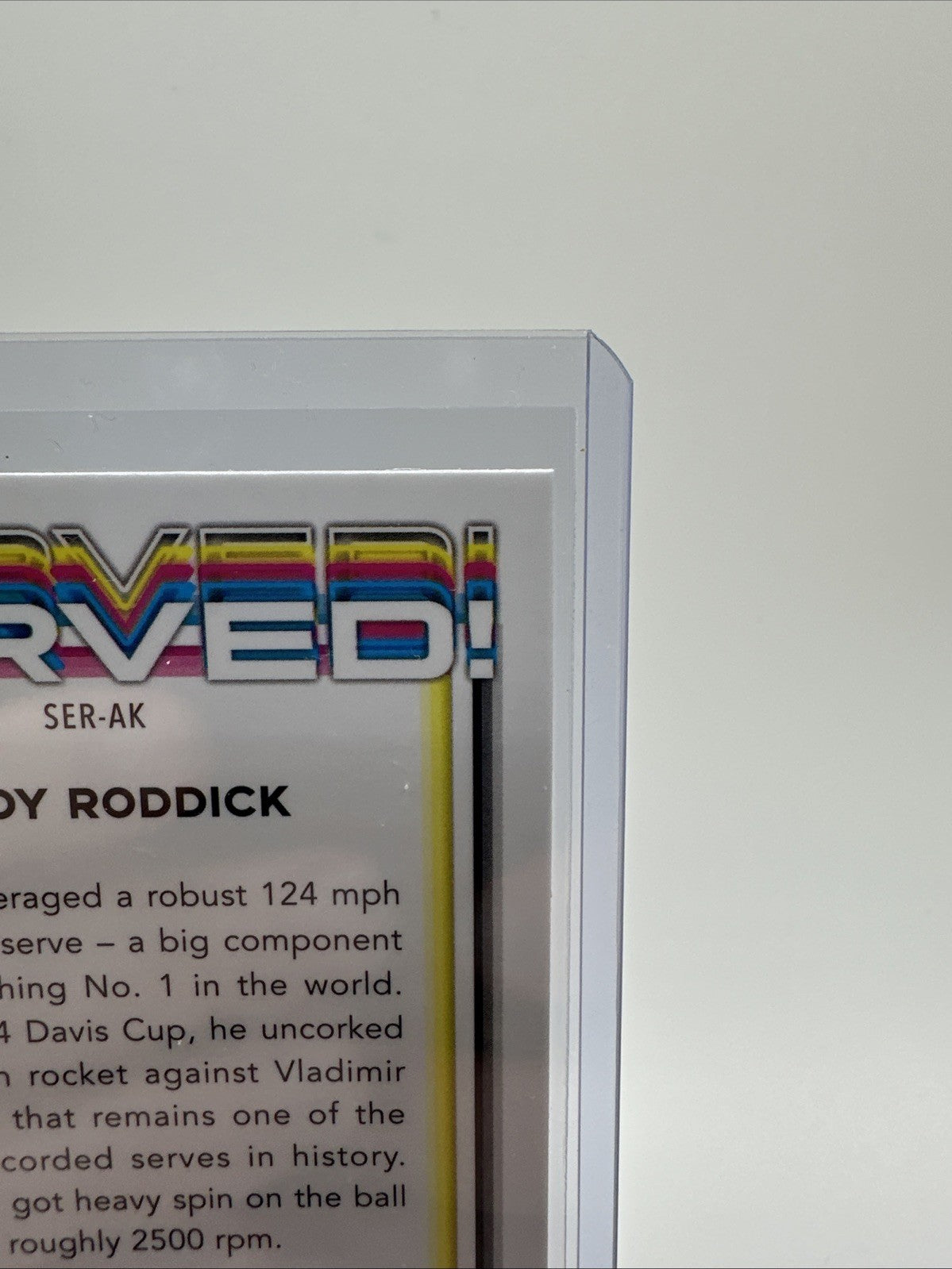 2024 Topps Chrome Andy Roddick SERVED! #SER-AK