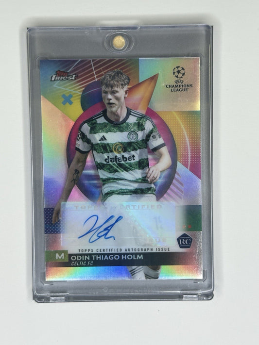 2023-24 Topps Finest UEFA Club Competitions - Odin Thiago Holm Auto. #A-OH