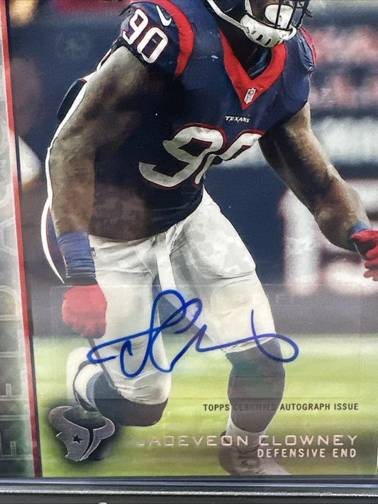 Jadeveon Clowney Topps Rookie Card Autograph