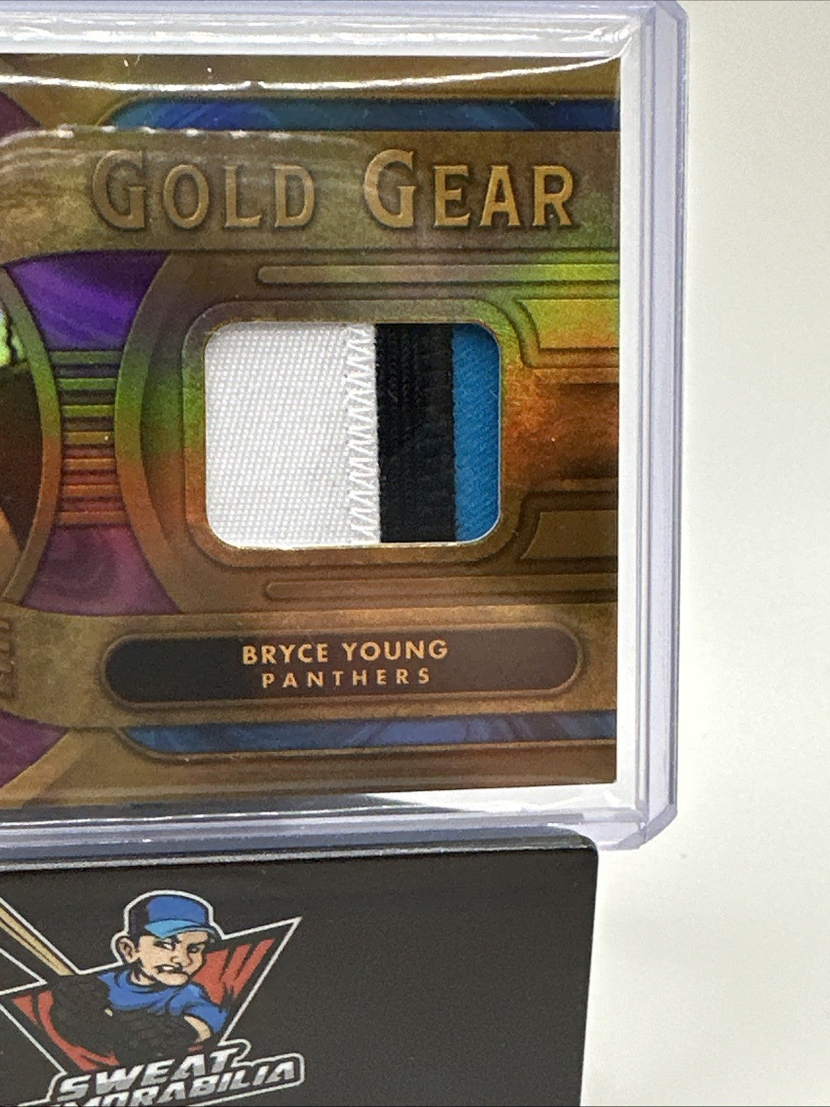 2024 Gold Standard Bryce Young Gold Gear 3 Color Patch 11/24 Panthers