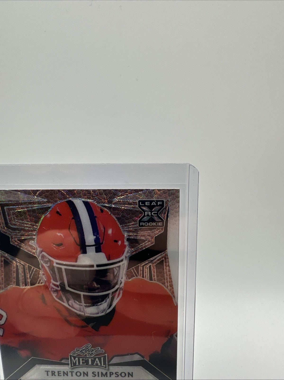 2023 Leaf Metal Trenton Simpson Rookie College Football 5/5