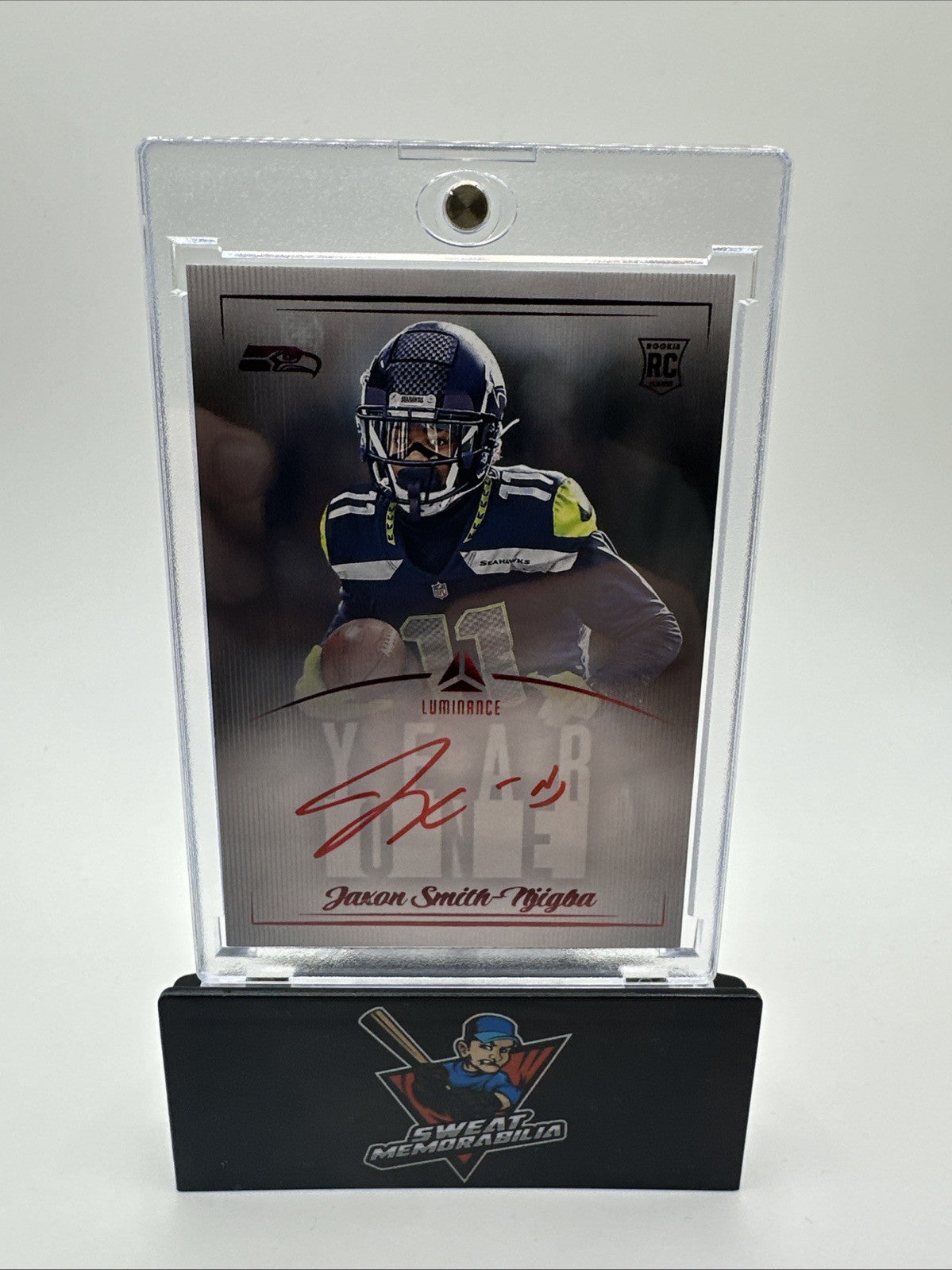 2023 Luminance RC Football Jaxon Smith-Njigba Auto Rookie Y1-JSN RC Seahawks